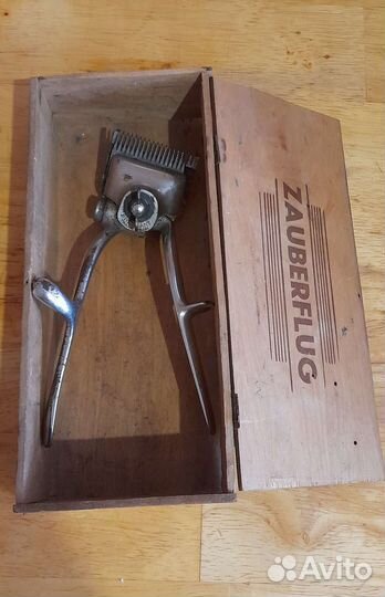 Машинка для стрижки немецкая механическая