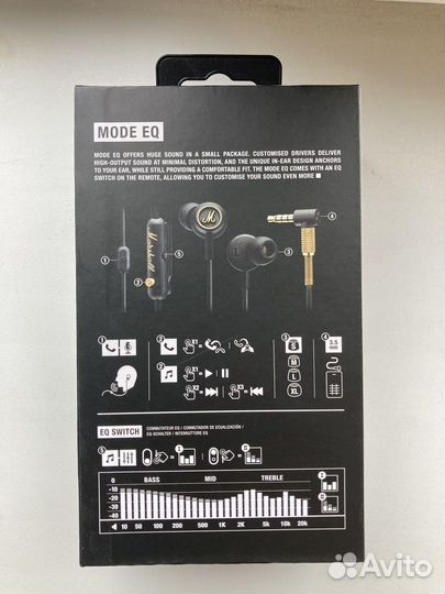 Наушники Marshall mode EQ