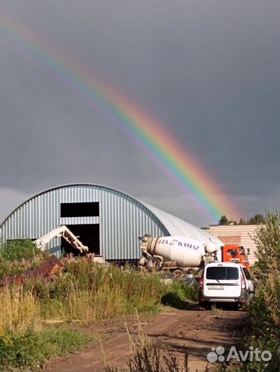 Ангар бескаркасный