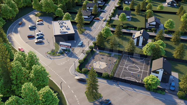 Коттедж 90 м² на участке 8 сот.