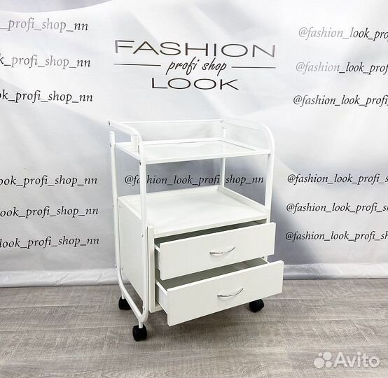 Косметологическая тележка с 2 ящиками