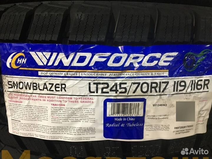 Windforce Snowblazer 245/70 R17 119R