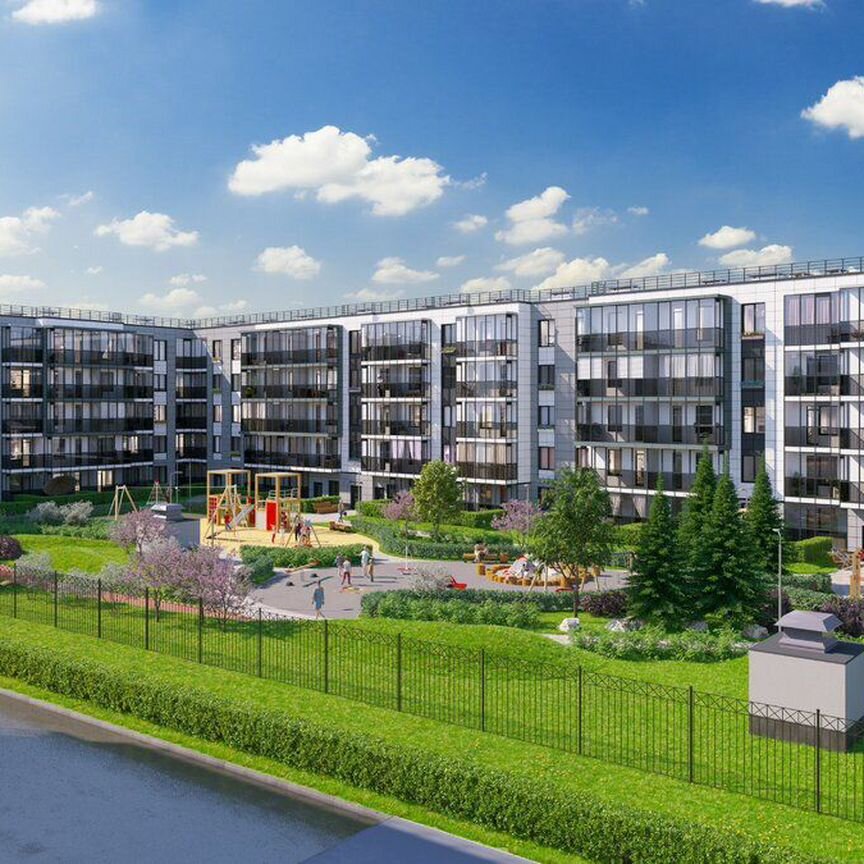 1-к. квартира, 34,7 м², 1/5 эт.