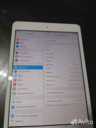 Планшет apple iPad mini 2 бу