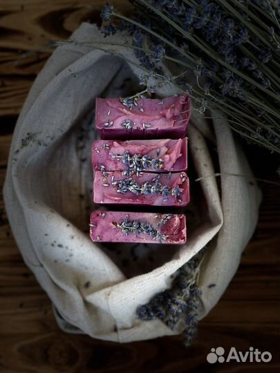 Лавандовое мыло