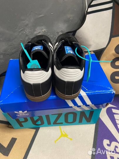 Кроссовки Adidas Samba Black Оригинал