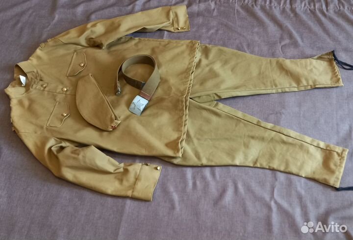 Детский комплект военной формы времен вов,обр.1943