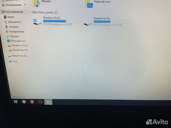 Игровой компьютер с монитором