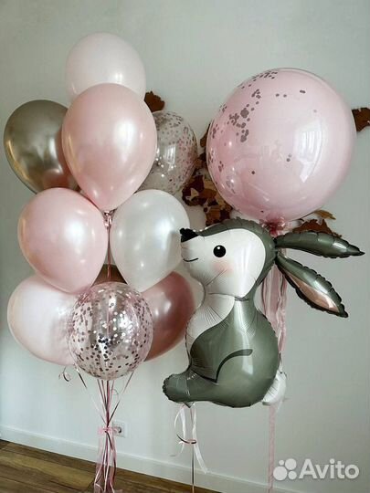 Воздушные шары на выписку