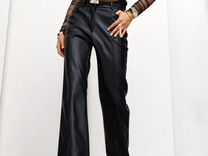 Кожаные брюки женские 42-44