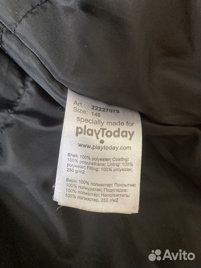 Куртка Playtoday девочке 140 весна