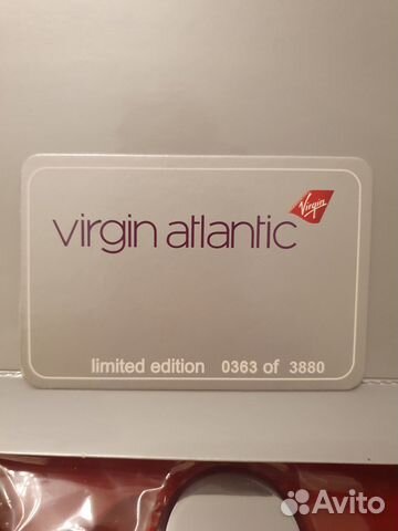 Boeing 747-400 1:400 Virgin Limited Edition #0363