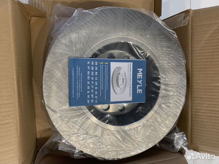 Тормозные диски meyle-original. LV T. 1ku