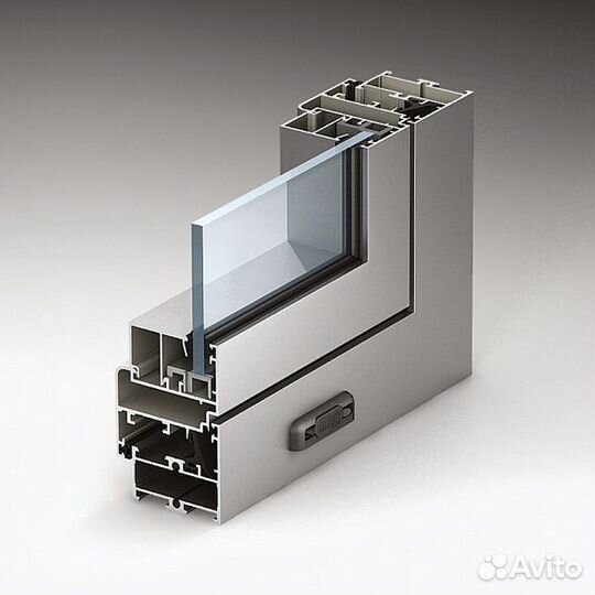 Окна из алюминиевого профиля любого назначения