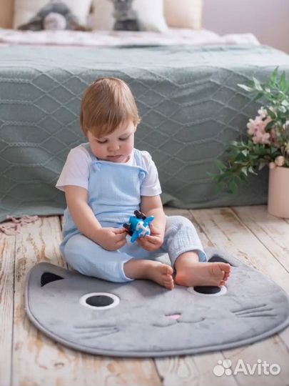 Коврик детский котик