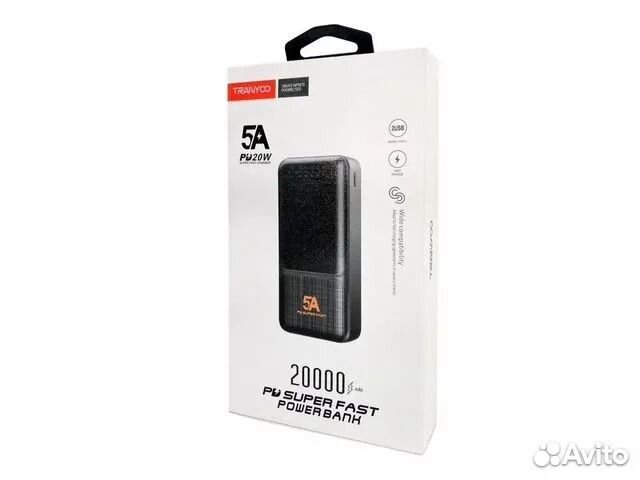 Пауэрбанк 20000 mAh Tranyoo T-K2