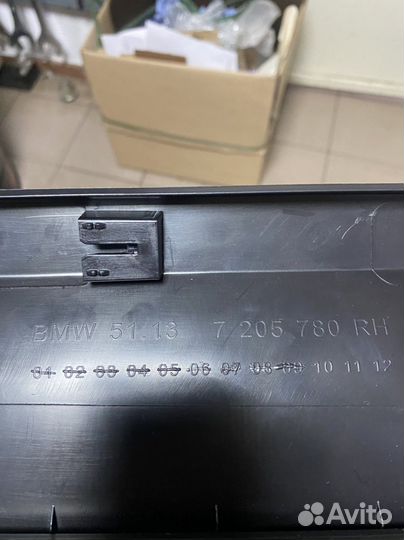 Защитная планка для правой двери бмв Х3 F26