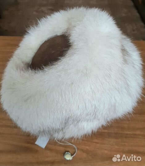 Шапка женская песец