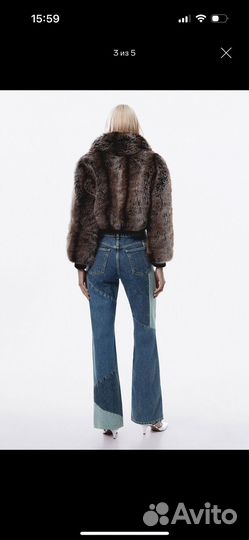 Джинсы пэтчворк mango женские 36