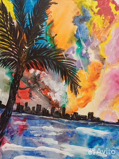 Картина Сказочный город