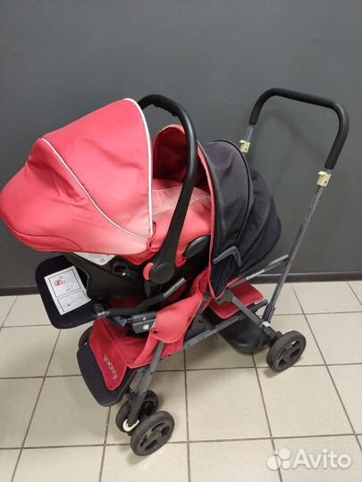 Коляска Joovy caboose для погодок