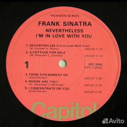 Frank Sinatra – Nevertheless I'm in love with you