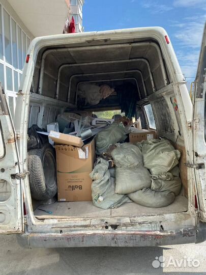 Вывоз мусора, газель, грузчики (есть ИП - безнал)