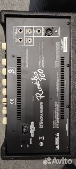 Fender rumble 100 combo