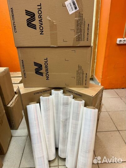 Стрейч Новаролл 2,2кг, п.сорт, Скотч 66м /43мкм