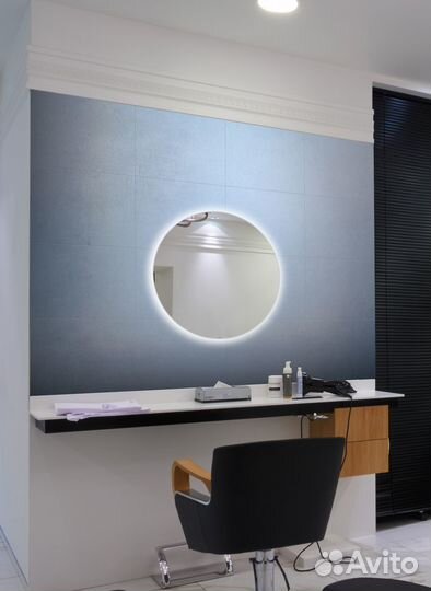 Круглое зеркало с Led подсветеой