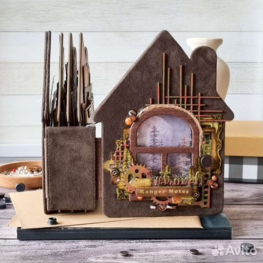 Фотоальбом интерьерный ручной работы