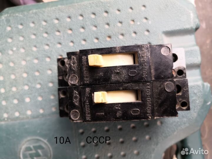 Автоматический выключатель СССР