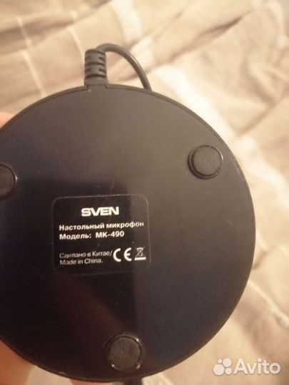 Настольный микрофон sven mk-490