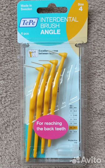 Межзубные ершики TePe Angle Угловые (0,7мм)
