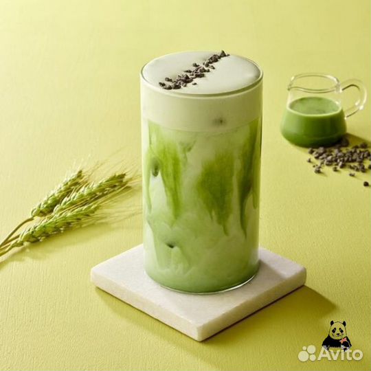 Чай матча зеленая bubble tea