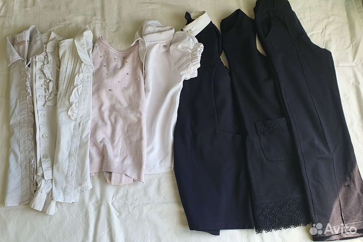 Школьная форма и 2 рюкзака. цена за всё