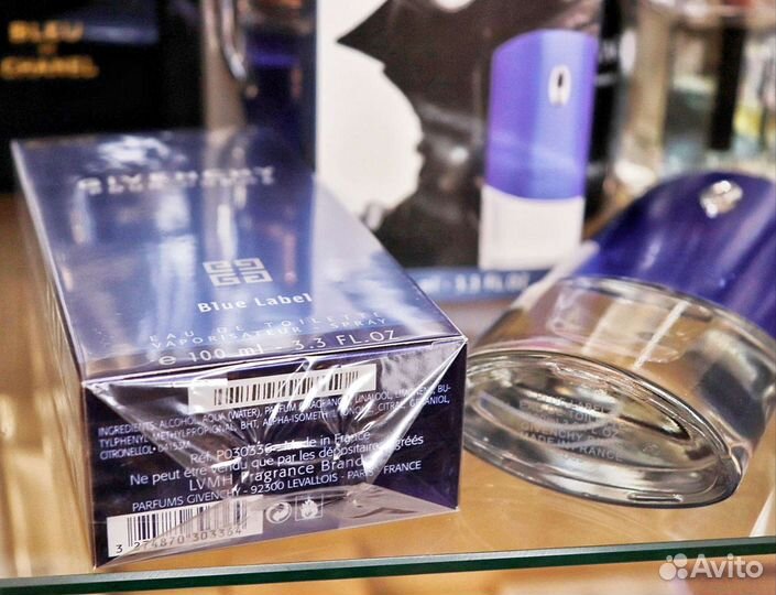 Мужские духи Givenchy blue label 100ml