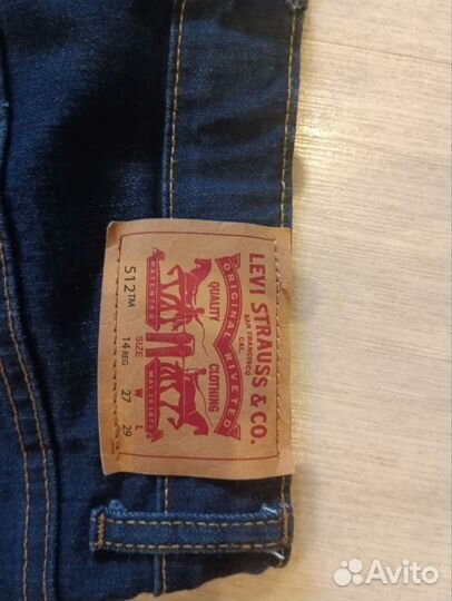 Джинсы мужские levis 512