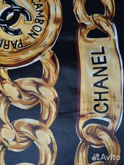 Винтажный платок Chanel 31 rue cambon paris