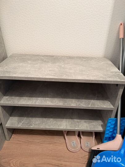 Вешалка в прихожую с обувницей