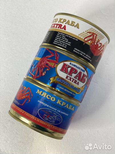 Краб натуральный ж/б