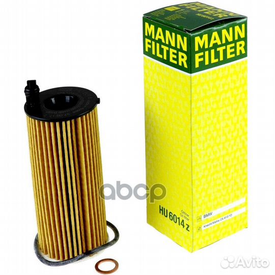 Фильтр масляный mann-filter HU 6014/1 Z Германи