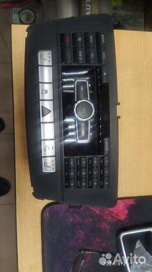 Штатная магнитола на Mercedes ML W166 GL X166