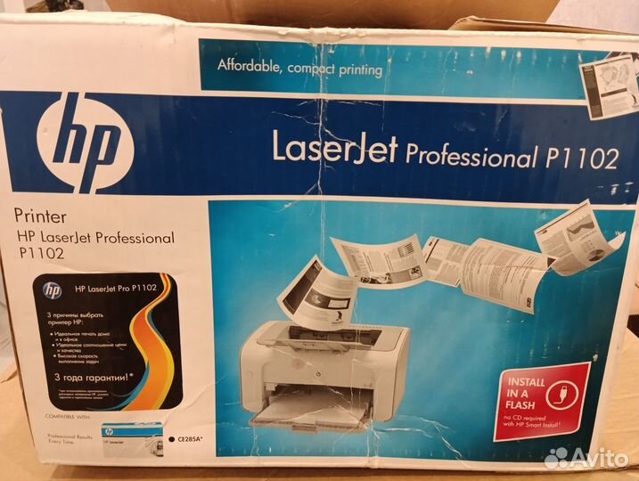 Hp принтер ч/б