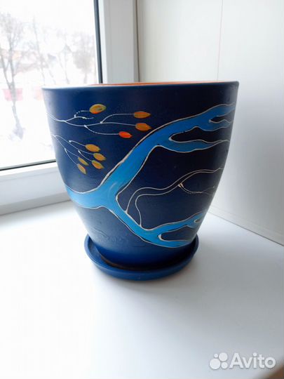 Горшок для цветов напольный