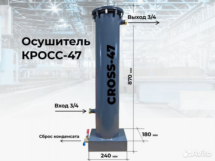 Осушитель воздуха на компрессор