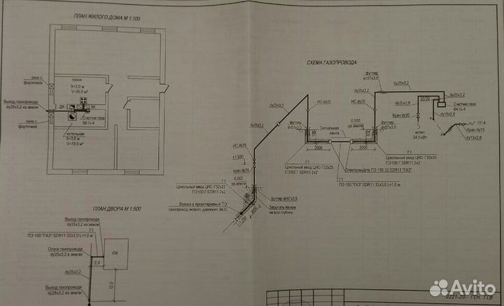 Газификация дома,проектирование