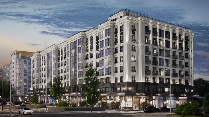 2-к. квартира, 55,3 м², 5/8 эт.