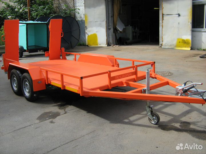 Прицеп трал (тяжеловоз) АБ трейлер 898212, 2023