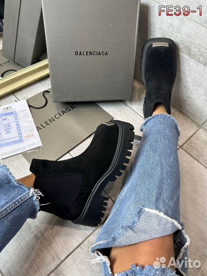 Balenciaga сапоги челси женские